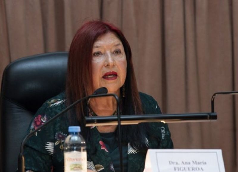 La jueza de la Cámara de Casación, Ana María Figueroa.