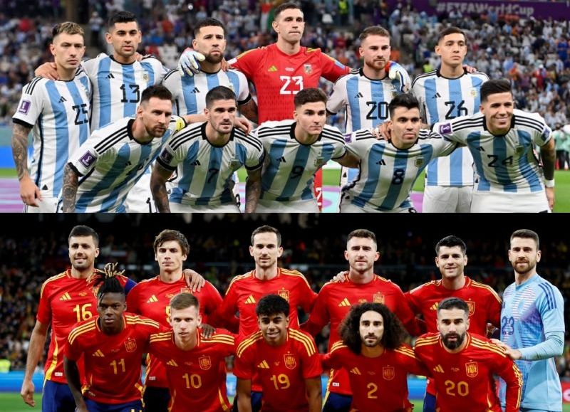 Confirmaron que la Finalissima entre Argentina y España será en marzo