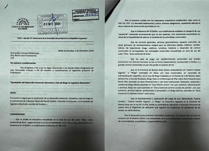 Finalmente, de los 24 concejales, 20 votaron a favor.