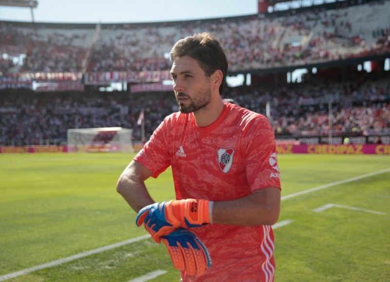 Germán "Poroto" Lux, ex arquero de River.