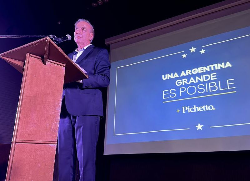El precandidato presidencial por Encuentro Repúblicano Federal, Miguel Ángel Pichetto.