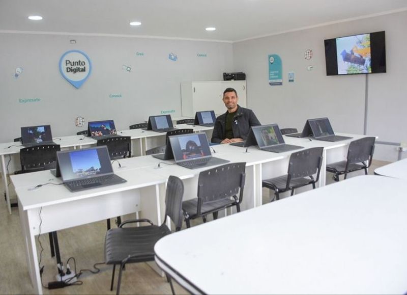 Desde la Municipalidad de General Rodríguez dejaron inaugurado una biblioteca y Punto Digital para la comunidad.