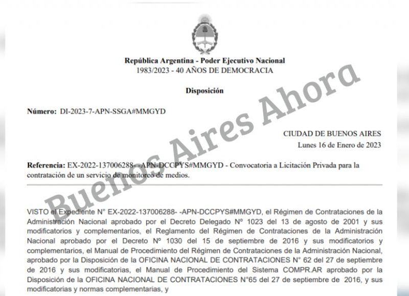 La licitación será adjudicada a José Luis Primo, presidente de la firma Ejes S.A. que ya ganó múltiples licitaciones en el Estado.
