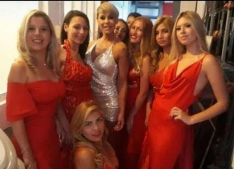 Mónica Farro es otra de las figuras que acompañó a BA Models en sus eventos.