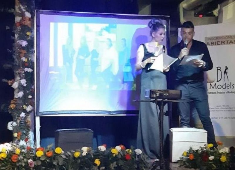 Cristian U también condujo en una oportunidad el desfile de BA Models.