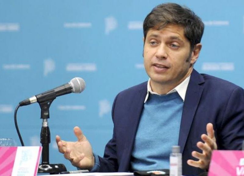 El gobernador de la provincia de Buenos Aires, Axel Kicillof.