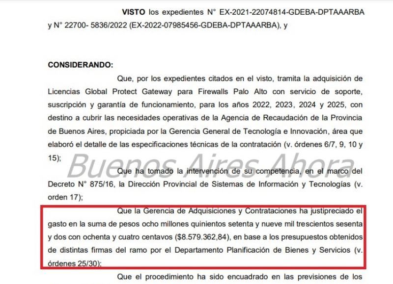 Una de las compulsas millonarias que realizó ARBA en estos días fue por la adquisición de cartuchos de tóner, tintas y cabezales. (Foto: Buenos Aires Ahora)