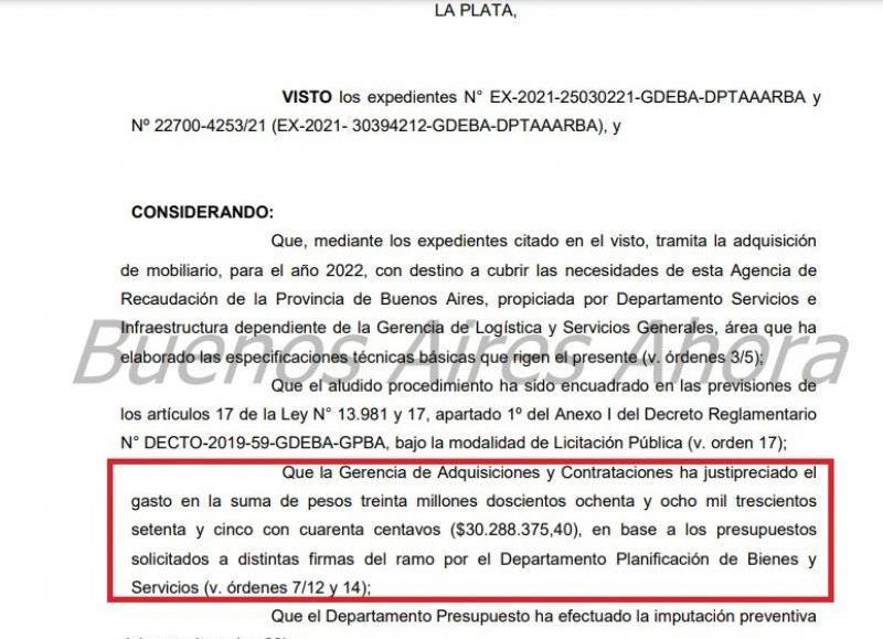 Le costó otros 15 millones de pesos más. Para ser precisos, 15.548.951 pesos. (Foto: Buenos Aires Ahora)