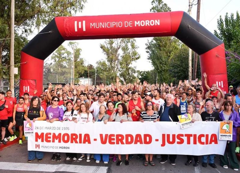 La Prueba Atlética por la Memoria, la Verdad y la Justicia convocó a casi 10 mil personas para correr por las calles de Castelar.