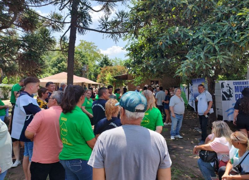 Hubo un discurso de "unidad" en el sector sindical.