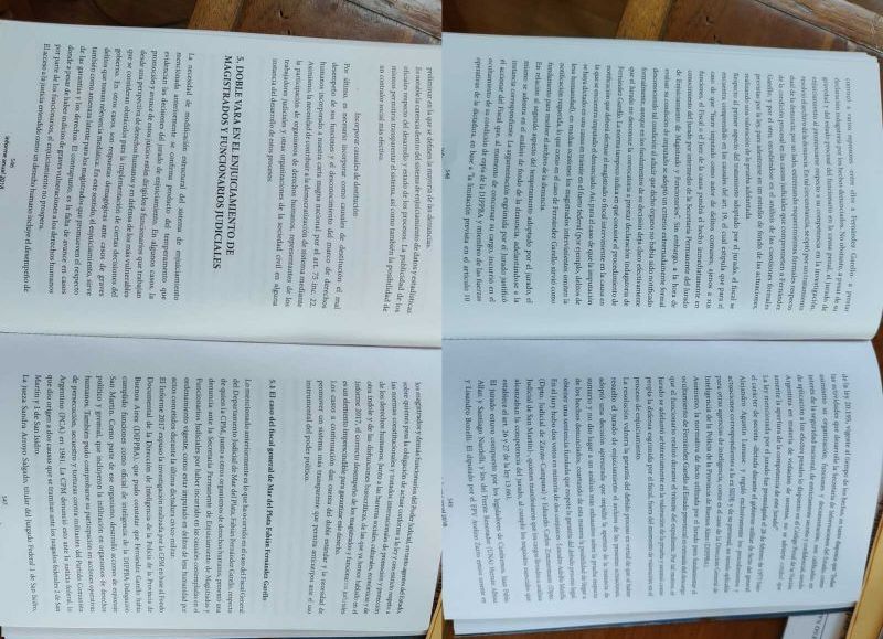 Se tomaron los casos de los jueces Luis Arias y Fabián Fernández Garello, siendo ambos antagónicos.