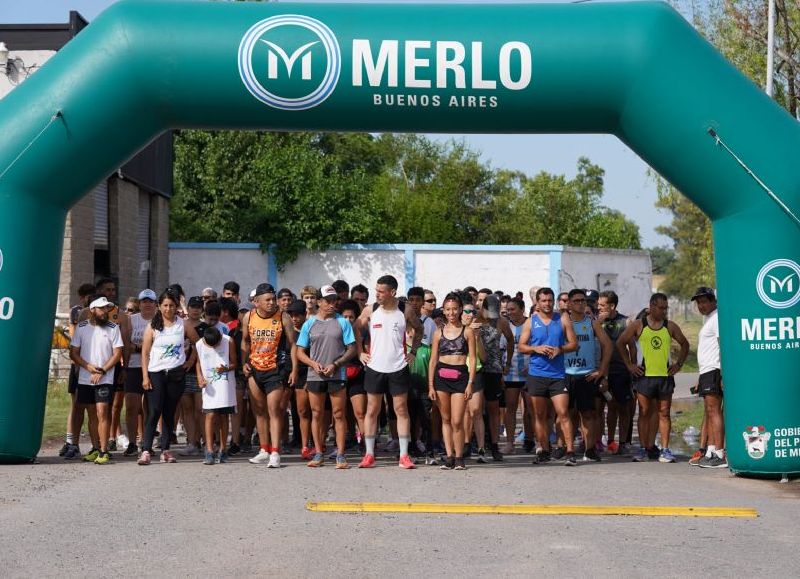 La Municipalidad de Merlo avanza en la segunda carrera solidaria "a nuestros Héroes de Malvinas".