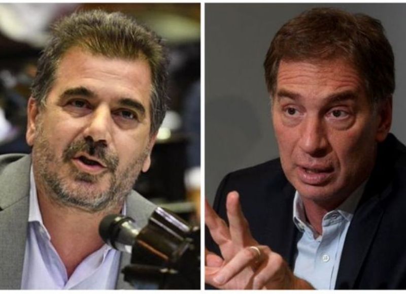 Cristian Ritondo y Diego Santilli compiten por la candidatura de gobernador, en la provincia de Buenos Aires.