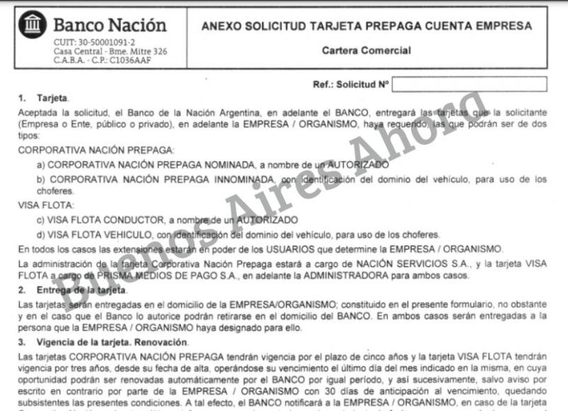 A través de un convenio entre el Ministerio de Defensa y el Banco Nación de la Argentina.