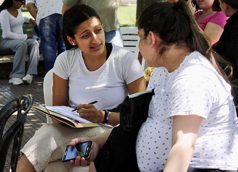La Municipalidad de San Miguel continúa con los operativos de “Camino de la embarazada”, con el fin de detectar y acompañar a mujeres que no se estaban controlando su embarazo.