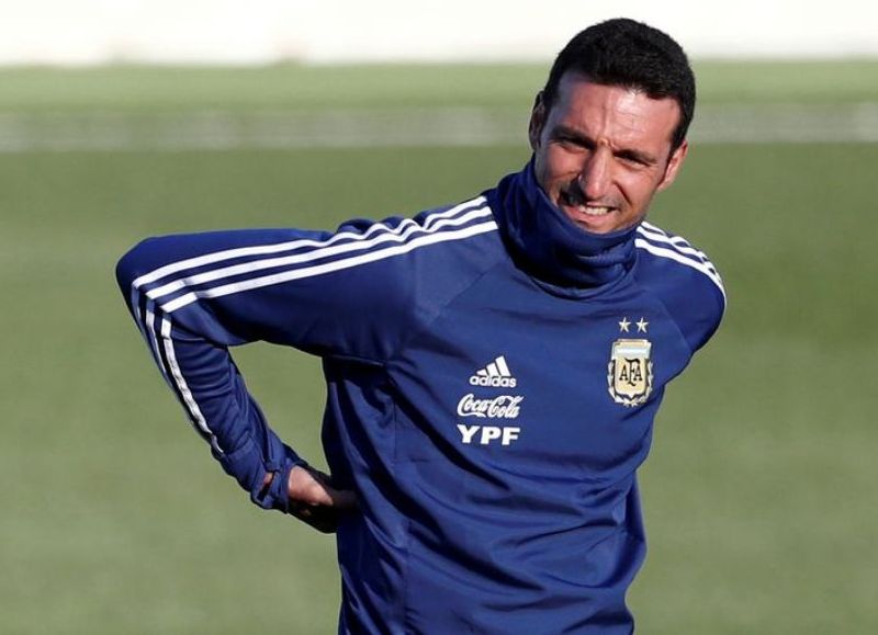Lionel Scaloni, técnico del seleccionado argentino.