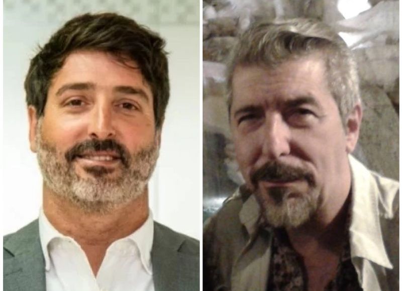 El ministro porteño Ignacio Miguel Baistrocchi y el empresario Fernando Mario Miscione.