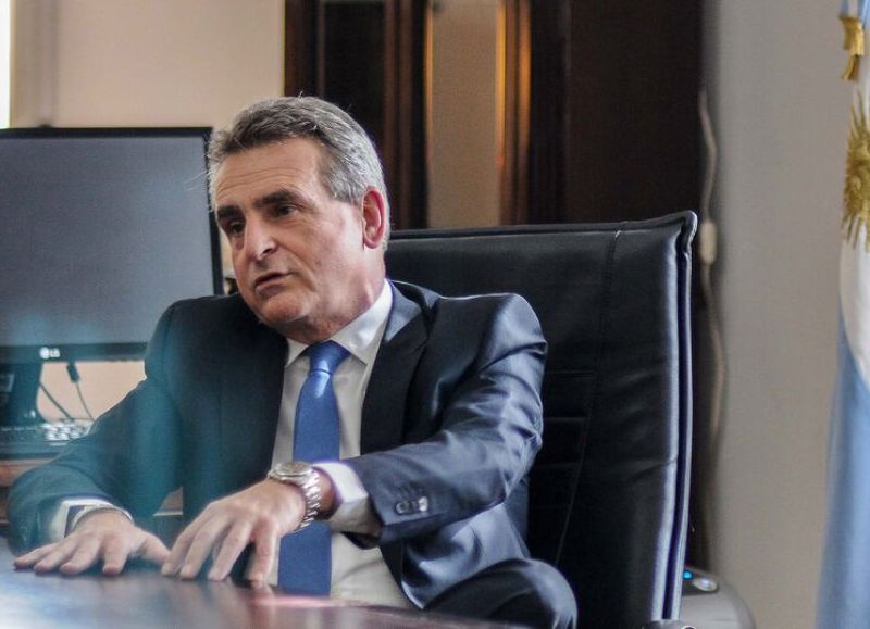 El jefe de Gabinete de la Nación, Agustín Rossi.