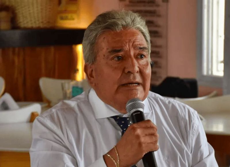 El secretario general del Sindicato de Empleados y Obreros de Comercio y Afines Zona Oeste (SEOCA), Julio Rubén Ledesma.