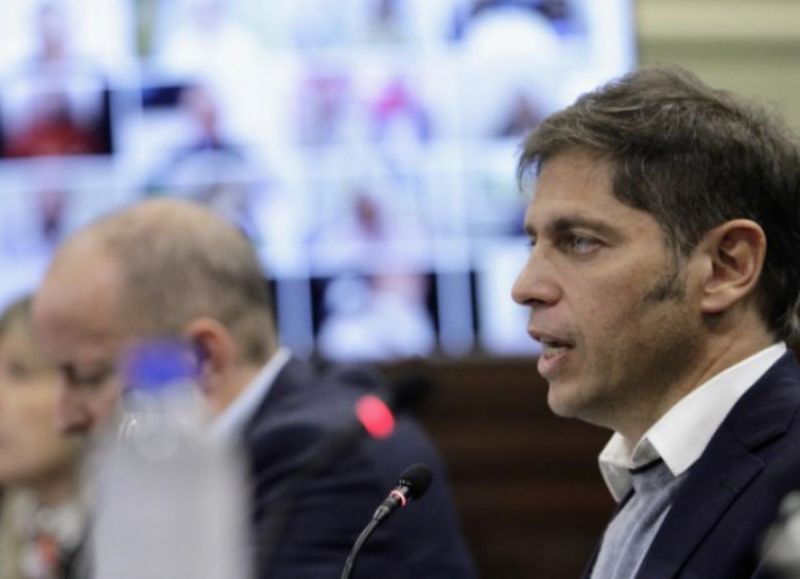 Axel Kicillof, encabezó la presentación de las obras que se llevarán a cabo en el marco del Fondo de Infraestructura Municipal (FIM) 2022, que dispondrá de una inversión de 17 mil millones de pesos.