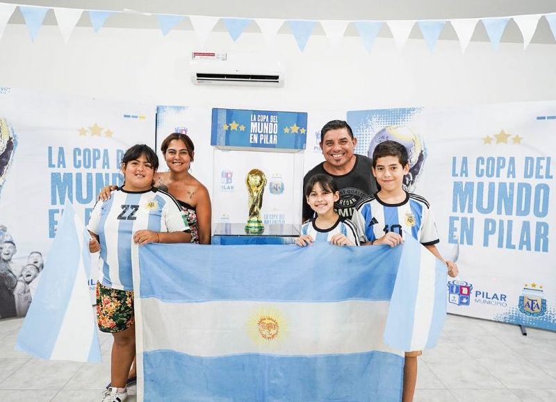 La Municipalidad de Pilar informó que seguirá el recorrido de la Copa del Mundo por diversos establecimientos de la ciudad.