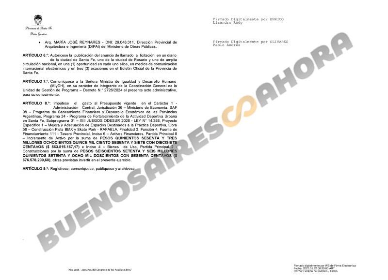 Pruebas. (Foto: Buenos Aires Ahora)