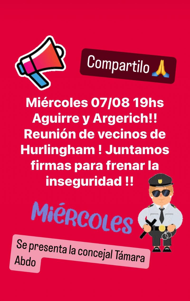 Los vecinos claman por seguridad al intendente Selci ante la ola de robos y asesinatos que golpea al distrito.