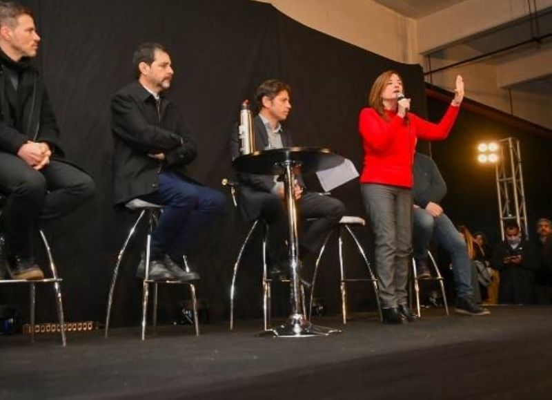 El gobernador Axel Kicillof realizó la apertura de la Expo Congreso “Nosotras Producimos” junto a la ministra de las Mujeres, Políticas de Género y Diversidad Sexual Estela Díaz.