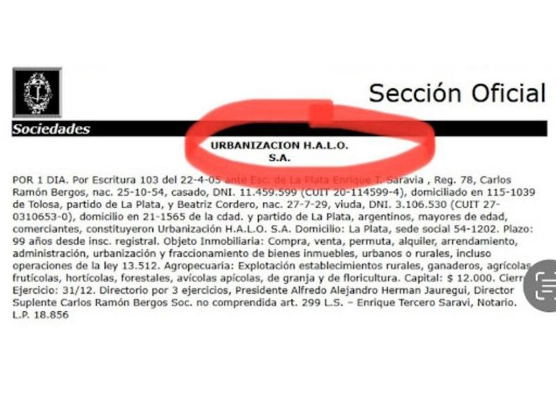 Carpeta de Urbanización HALO SA.