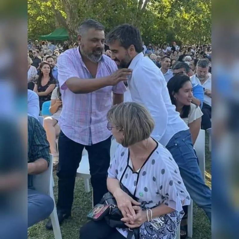 También de Hurlingham, el ex segundo del PAMI, Martín Rodríguez, tiene una estrecha relación con "Nito" Bertinat.