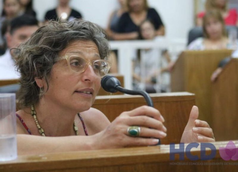 Volvió al Concejo Deliberante Patricia Rosemberg.