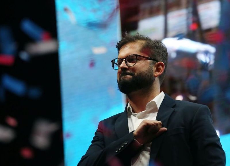 Gabriel Boric y su triunfo en las elecciones.