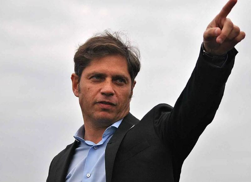 El gobernador Bonaerense, Axel Kicillof.