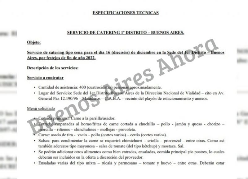 Asado, pollo, empanadas, chinchulines y muchas comidas más.