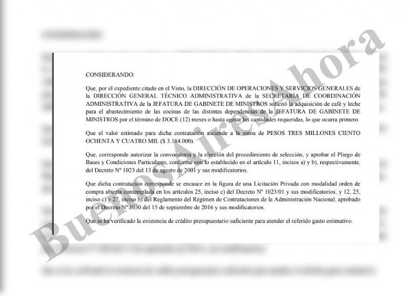 Pagan $3.184.000 para el cafecito.