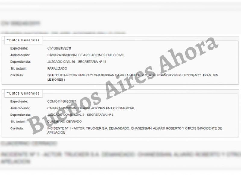 No paga impuestos y tiene juicios en su contra.