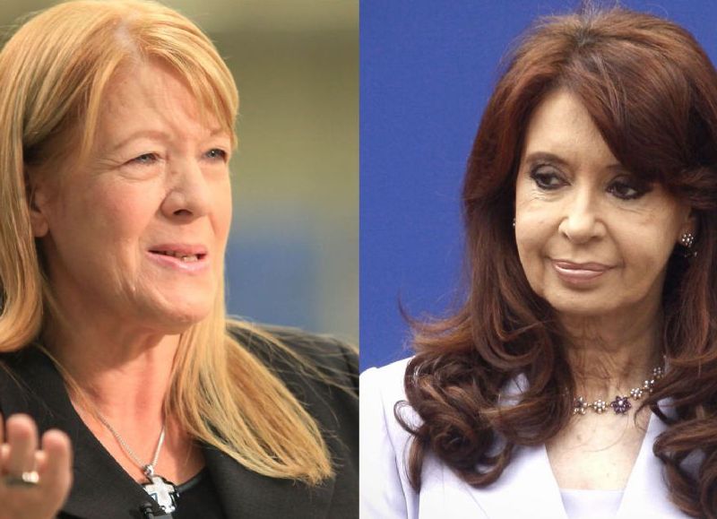 Margarita Stolbizer y Cristina Fernández de Kirchner.