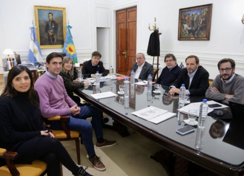 Este viernes comenzaron los trabajos articulados entre la Provincia y el Municipio de Tandil para avanzar en el desarrollo urbanístico, ambiental y educativo Sans Souci.