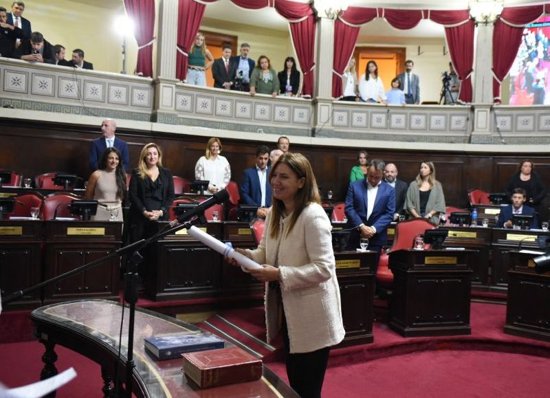 La legisladora oriunda de Tres de Febrero además preside el PRO a nivel bonaerense, y representa al a primera sección electoral desde el 2017.