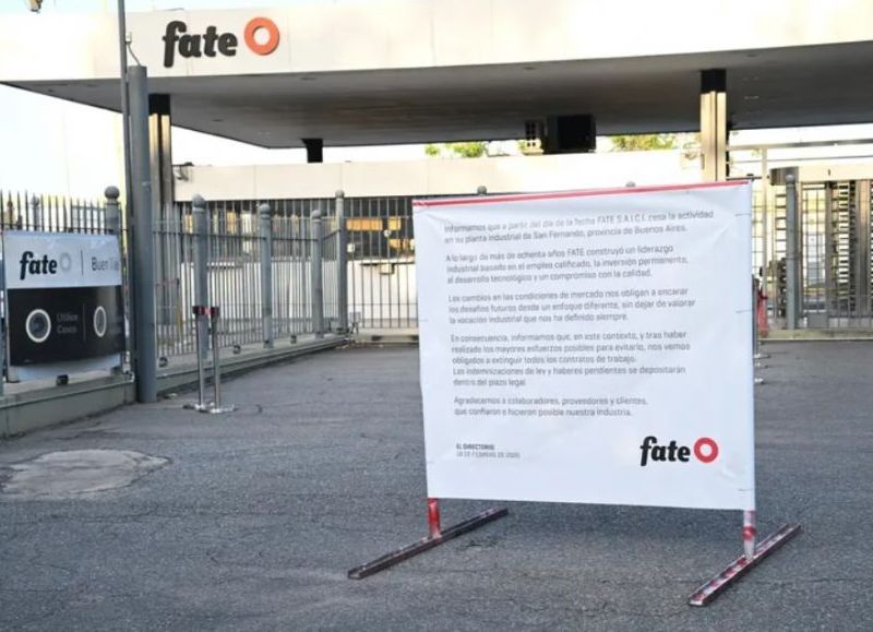 VIDEO | Fate anunció que dejará de producir neumáticos en Argentina y cerrará definitivamente su establecimiento