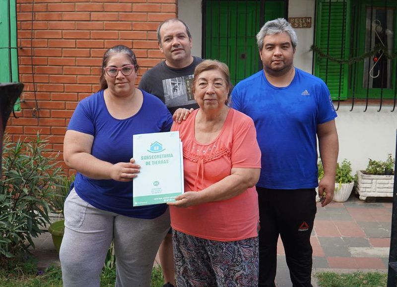 Se llevó adelante de forma domiciliaria en Parque San Martín, Barrio Matera y Barrio Belgrano.