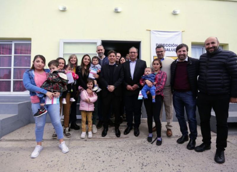 El gobernador de la provincia de Buenos Aires, Axel Kicillof, visitó este jueves el Centro de Atención Primaria de la Salud (CAPS) “San Antonio” de General Alvear