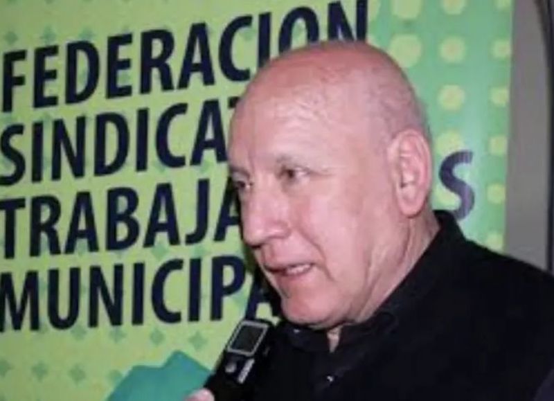 Oscar Ruggiero, ex secretario general de la federación histórica de municipales.