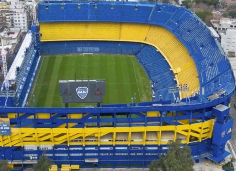 Se trata de las reformas del palco presidencial, que fue el actual mandatario del club, Juan Román Riquelme, ordenó desarmar para tener más espacio en las plateas.