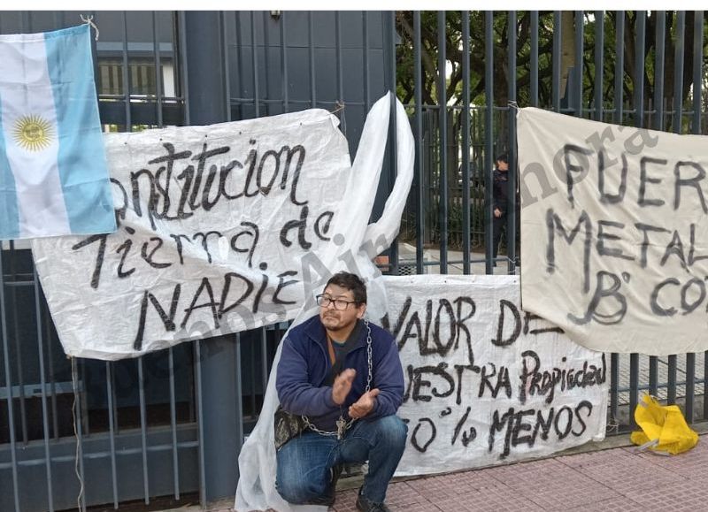 Vecinos se manifestaron para exigir medidas contra la inseguridad y la venta de drogas en Constitución.