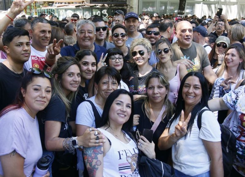 Manifestación en contra del DNU del presidente Javier Milei.