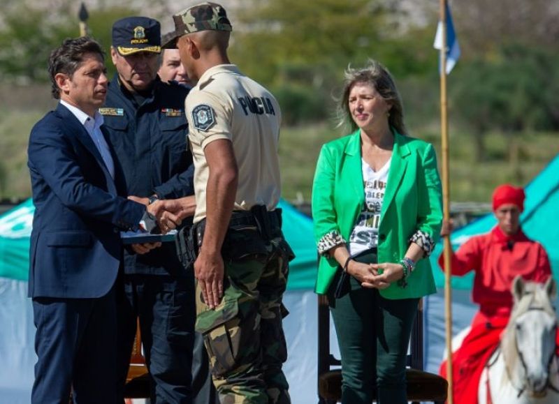 Fue en un acto encabezado por el gobernador Axel Kicillof y el ministro de Seguridad, Sergio Berni.