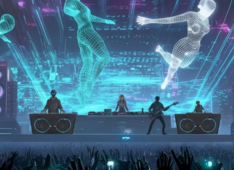 VIDEO | Con PEEC como eje, una banda de inteligencia artificial ofrece acceso libre a música y videos