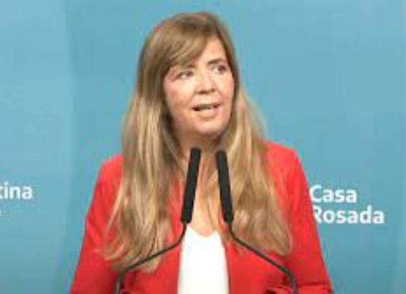 Gabriela Cerruti, portavoz de la Nación Argentina.