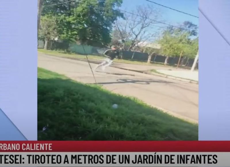 El enfrentamiento narco ocurrió a escasos metros del jardín de infantes y una escuela primaria, en horario escolar.